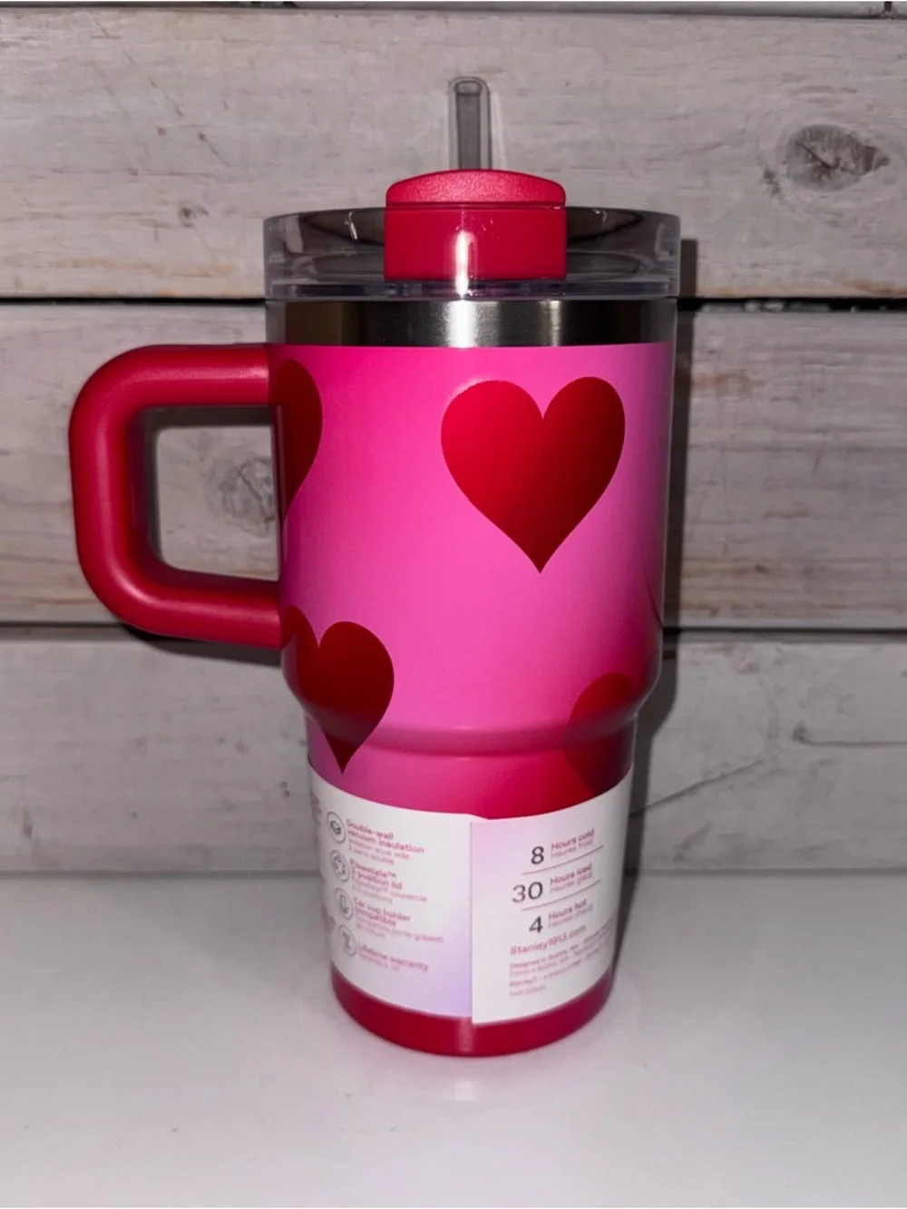 Stanley x Target 20oz Quencher - Rouge Heart Gradient - Valentines NWT Release - Picture 3 of 8